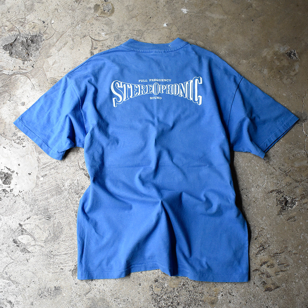 90's Ed Hall “Full Frequency Stereophonic Sound” logo Tシャツ 240630H