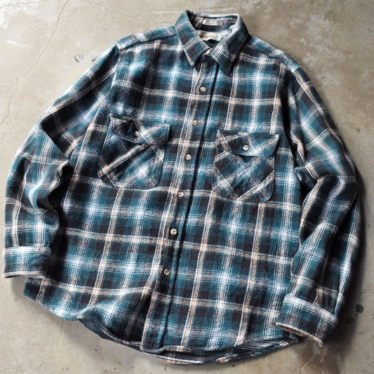 90’s FIELDMASTER フランネル シャドーチェックシャツ 250930H