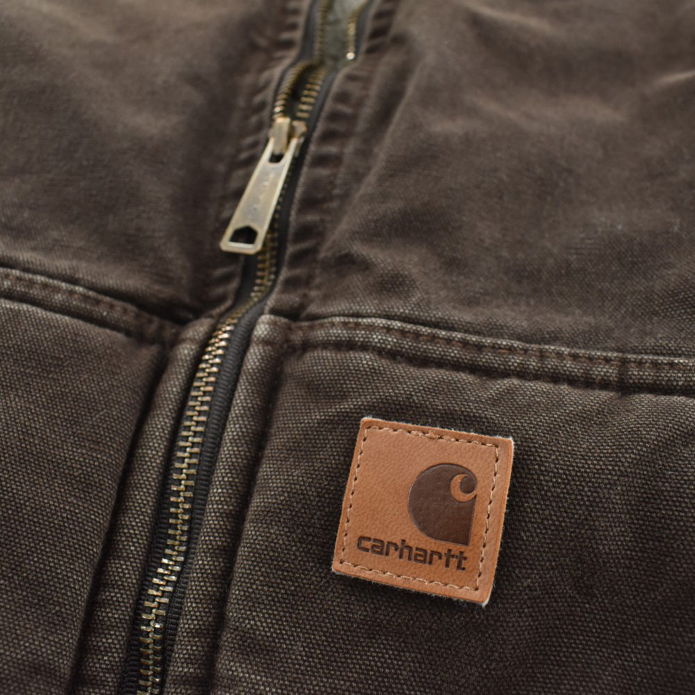 Carhartt サンドストーンダック ボアベスト 261016H