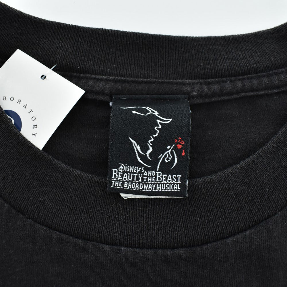 90’s Disney “BEAUTY AND THE BEAST/美女と野獣” ミュージカル Tシャツ USA製 260901H