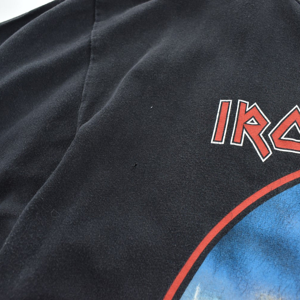 90's IRON MAIDEN "The Trooper" Eddie's U.S. Onslaught 1999 ヘヴィメタル ロックT 260804H