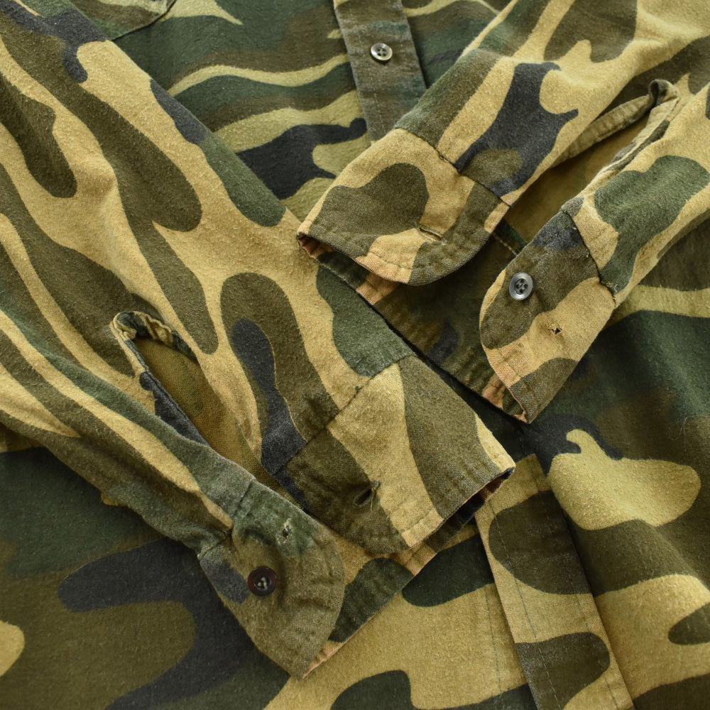 90's AMERICAN EDITION カモフラージュ フランネルシャツ USA製 260424H