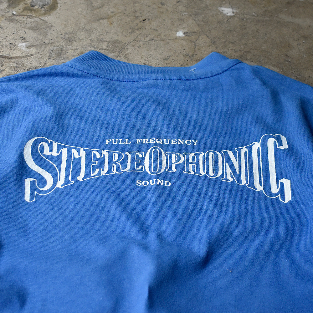 90's Ed Hall “Full Frequency Stereophonic Sound” logo Tシャツ 240630H