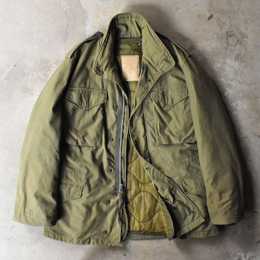 70’s U.S. Army M-65 フィールドジャケット アルミジップ ライナーセット 251014H