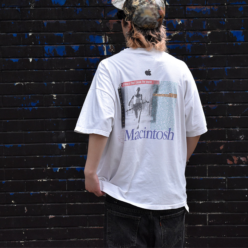 90's Apple “Macintosh” Tシャツ USA製 240429H