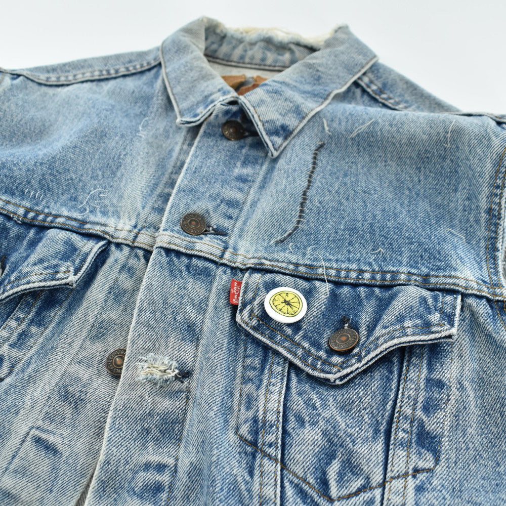 90's Levi's × Jeff Gaither "the LOUD PIPES" カスタム デニムベスト USA製 260612H
