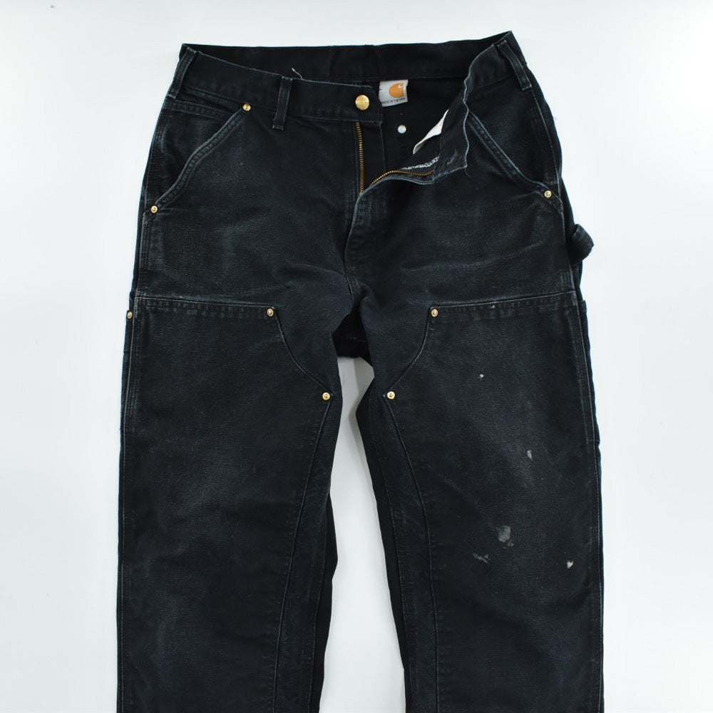 Y2K Carhartt ダブルニー ダックペインターパンツ 黒 USA製260908H