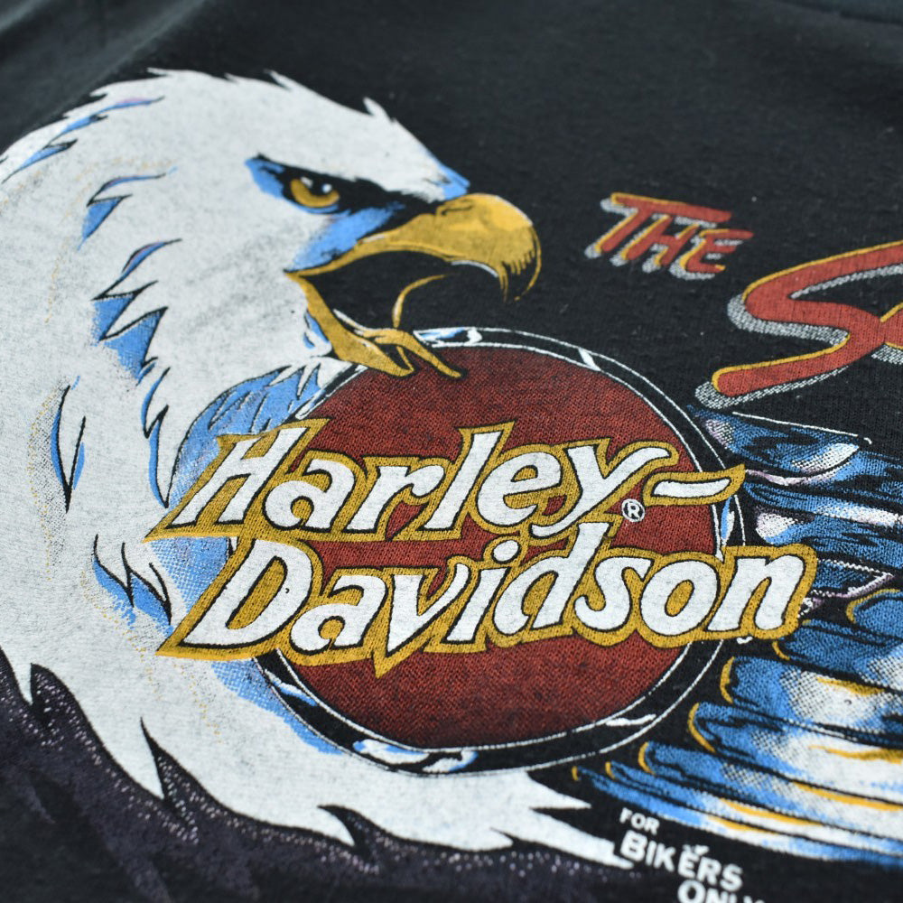 80's HARLEY-DAVIDSON "The SCREAMIN' EAGLE" ハーレーTシャツ USA製 260602H