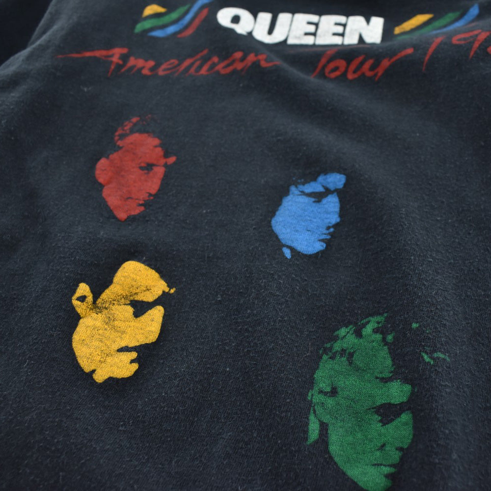 80's QUEEN "Hot Space / American Tour 1982" ロックT 260825H