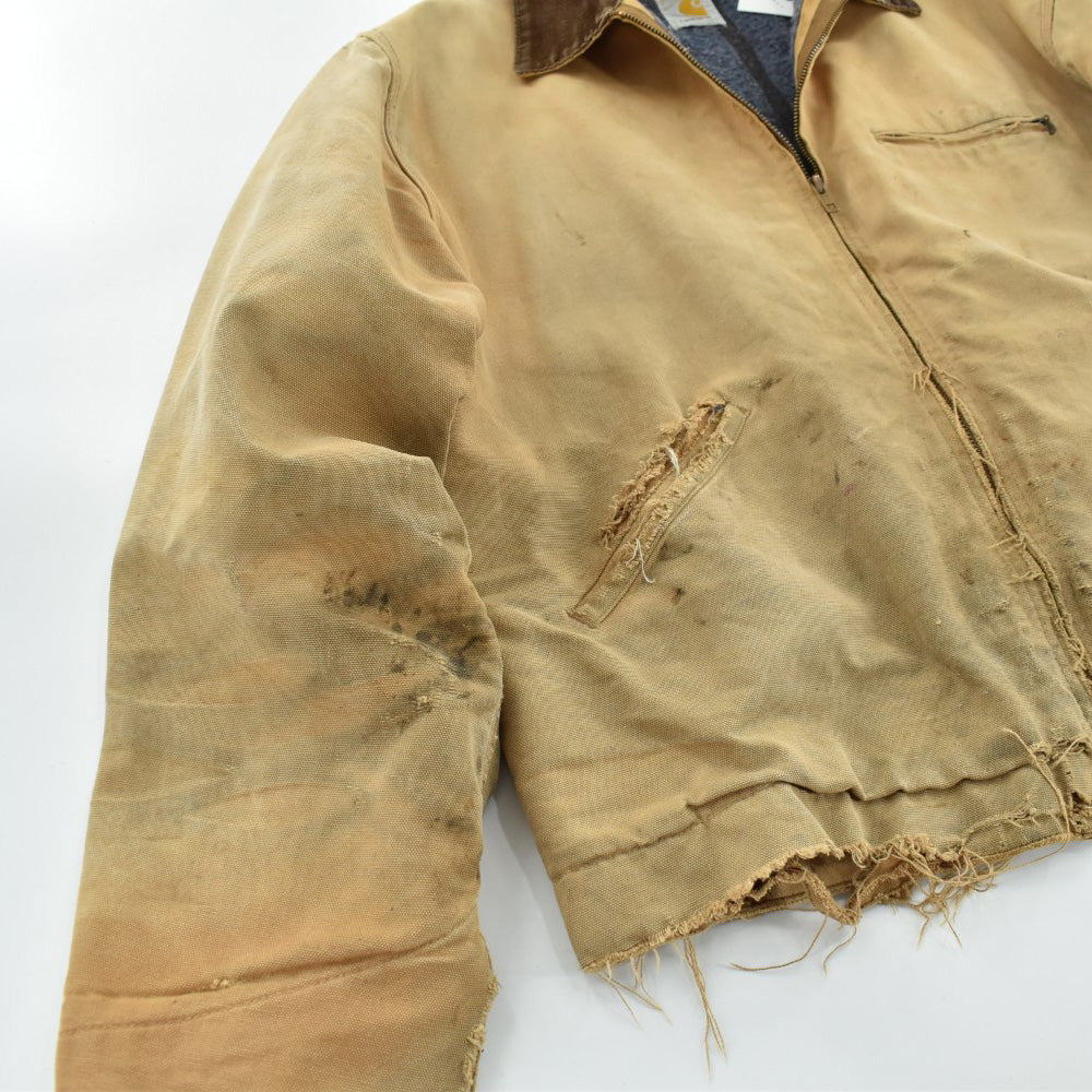 80’s Carhartt ボロ&フェード ブランケットライナー デトロイトジャケット 261030H