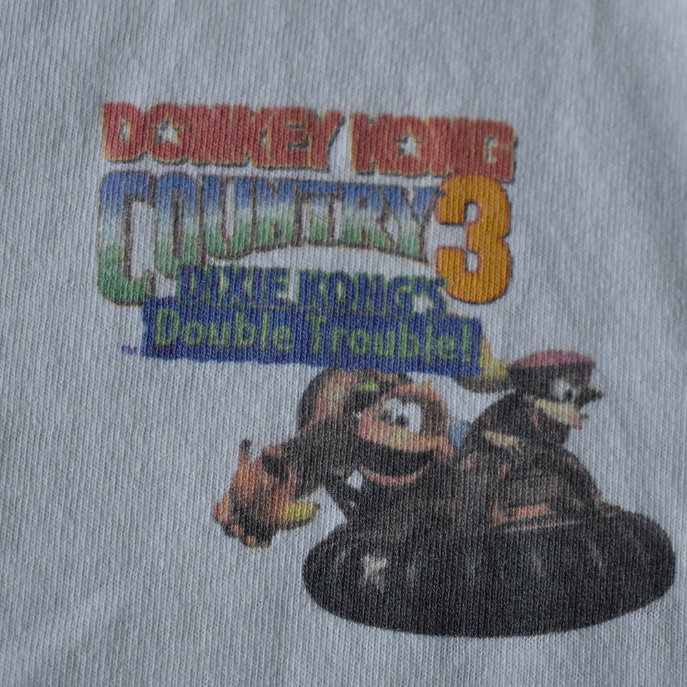 90's Nintendo “Donkey Kong Country3” ゲームTシャツ 250709H