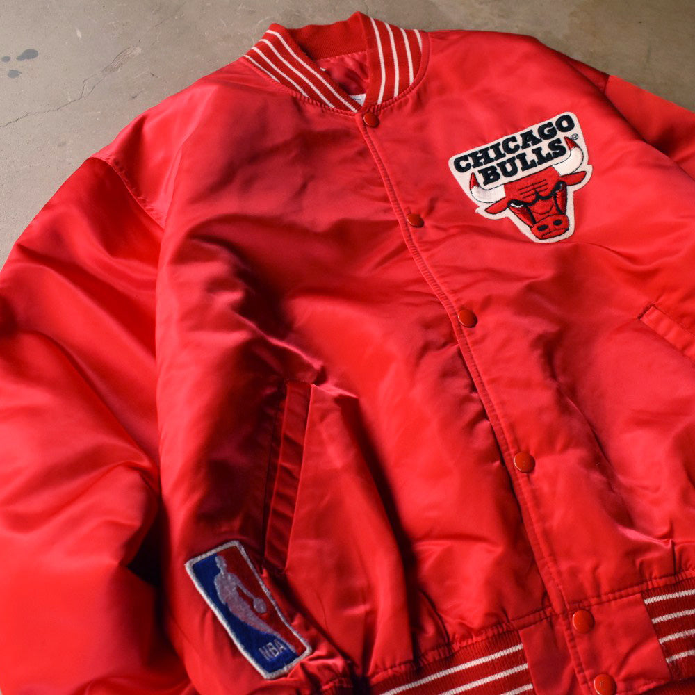 90’s Starter ブルズ サテンジャケット スタジャン 251118H