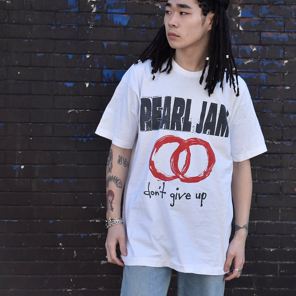 90's Pearl Jam “Don't Give Up” European Summer Tour Tシャツ 240127H