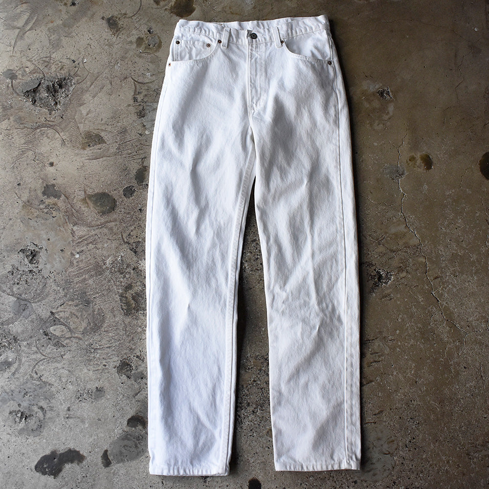 90's Levi's 505 ホワイト デニムパンツ USA製 250607H