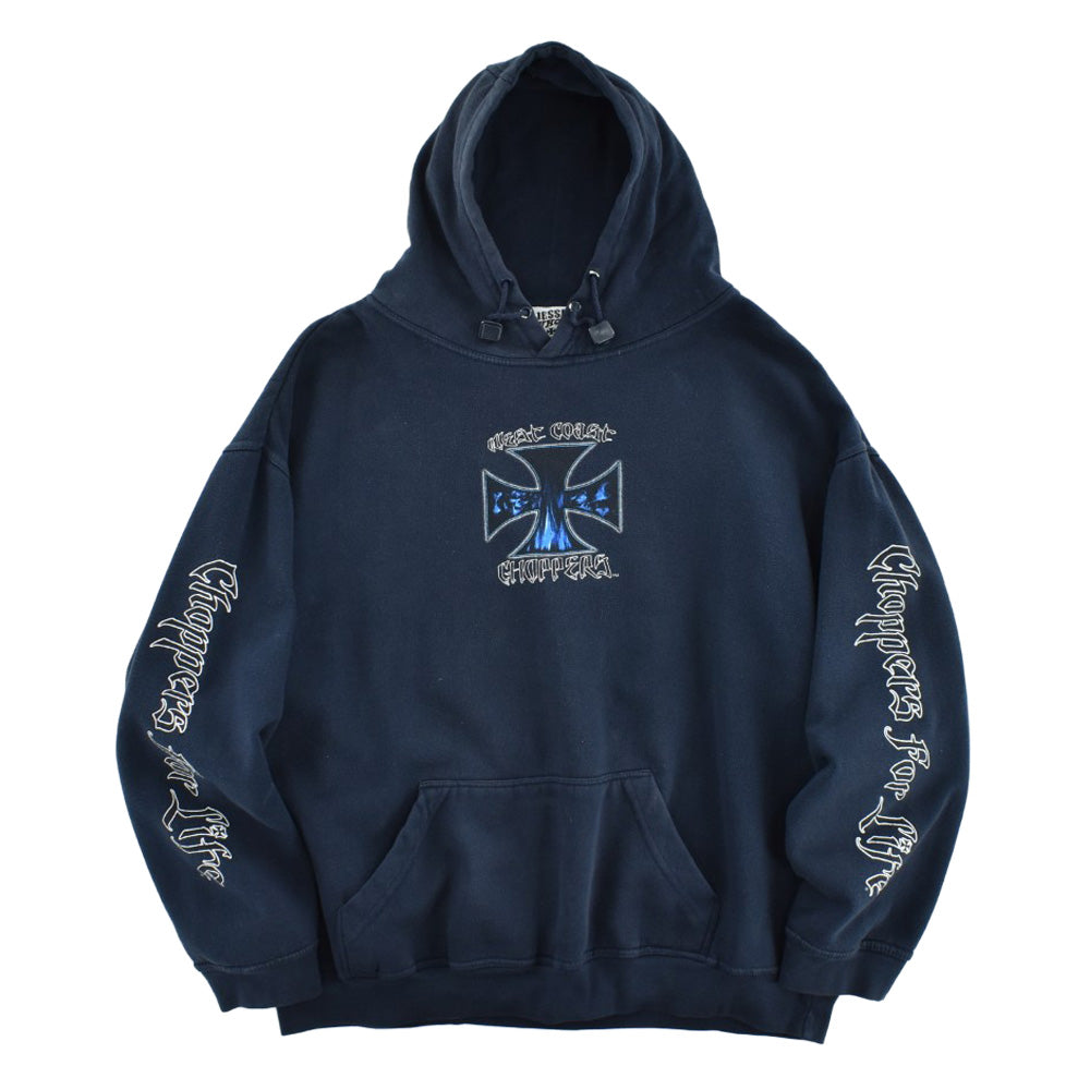 Y2K West Coast Choppers アイアンクロス チョッパーパーカー 260710H