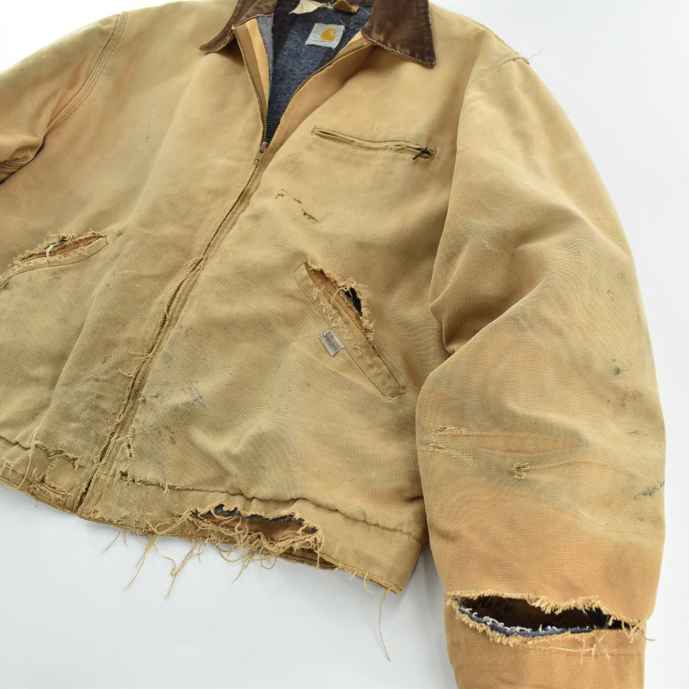 80’s Carhartt ボロ&フェード ブランケットライナー デトロイトジャケット 261030H