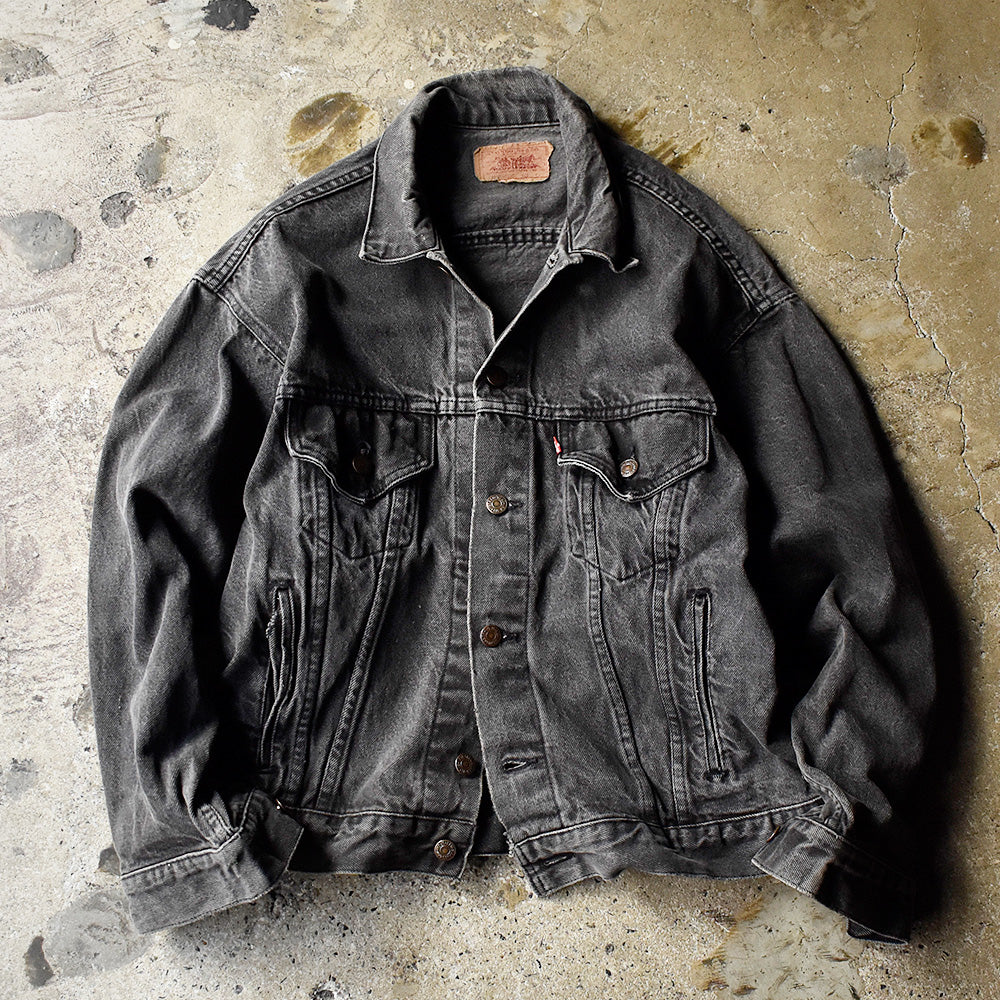 90's Levi's 70507-0270 ブラック！ デニムジャケット USA製 241109H