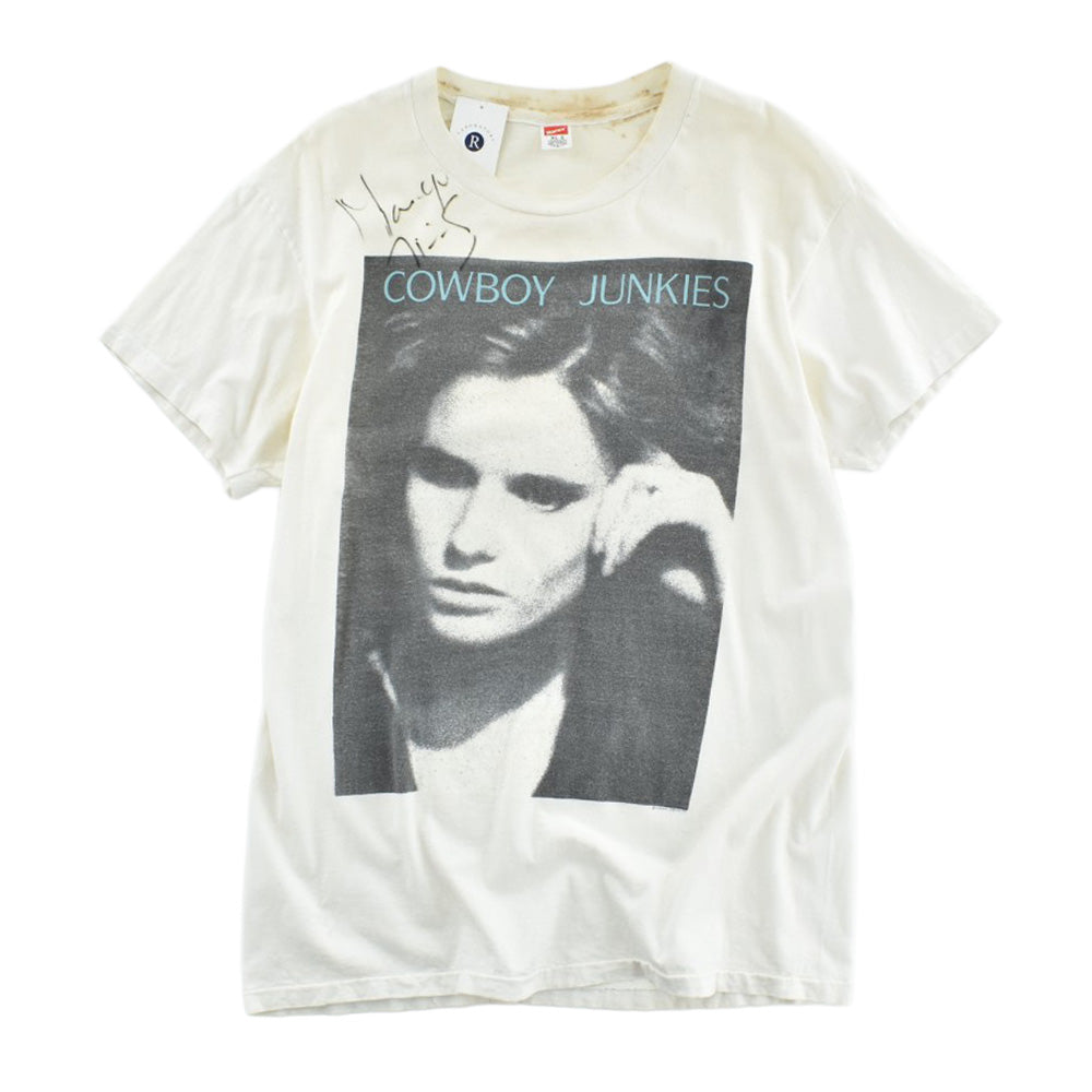 80's COWBOY JUNKIES "Margo Timmins" サイン入り ロックTシャツ 260630H