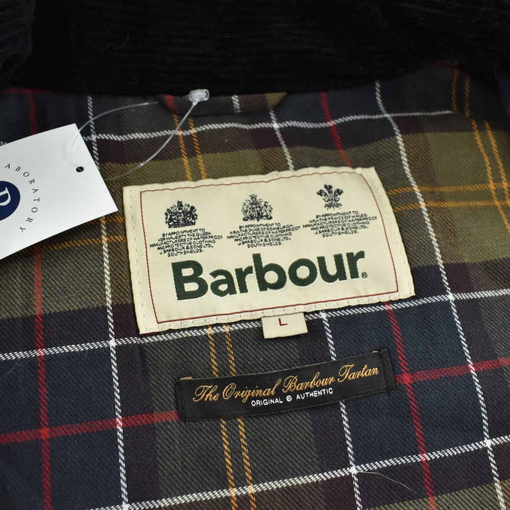 Barbour 3ワラント "NEW WESTMORLAND" オイルドベスト 黒 261027H