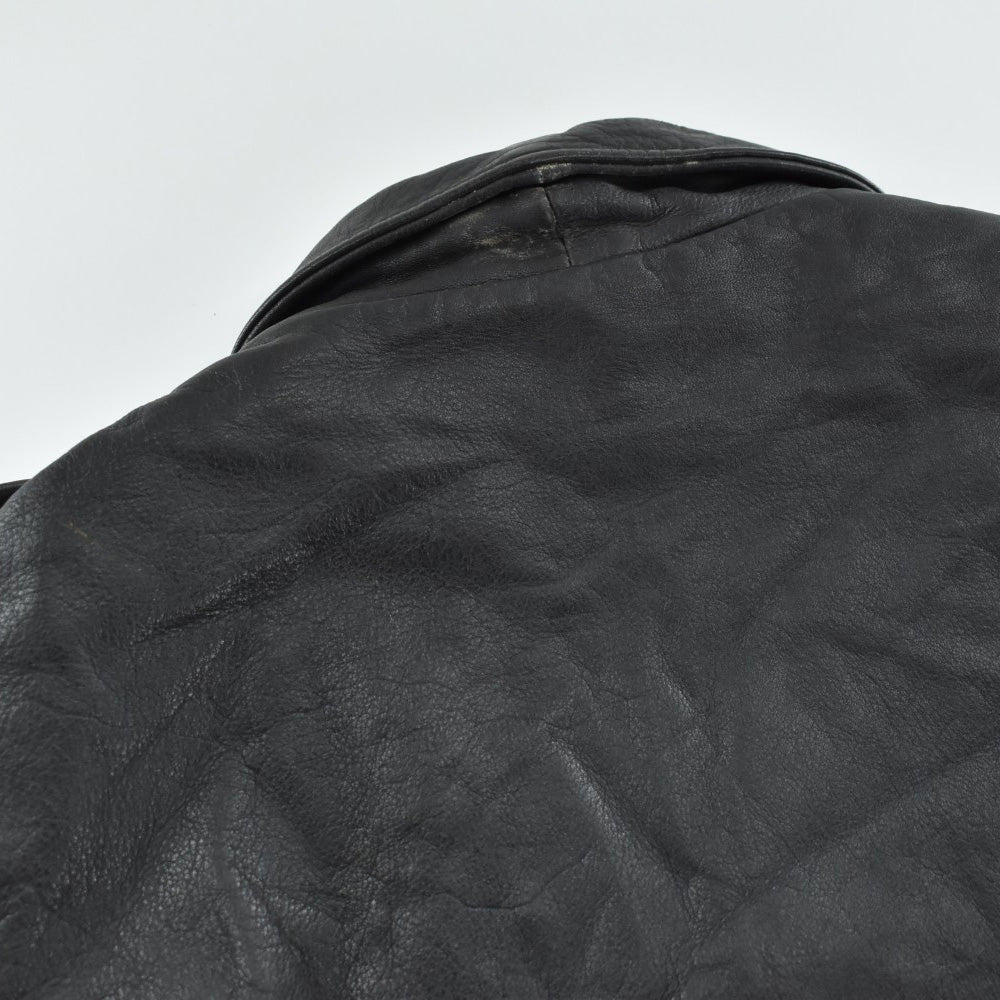 Y2K Mabrun 鬼フェード レザージャケット 260306H