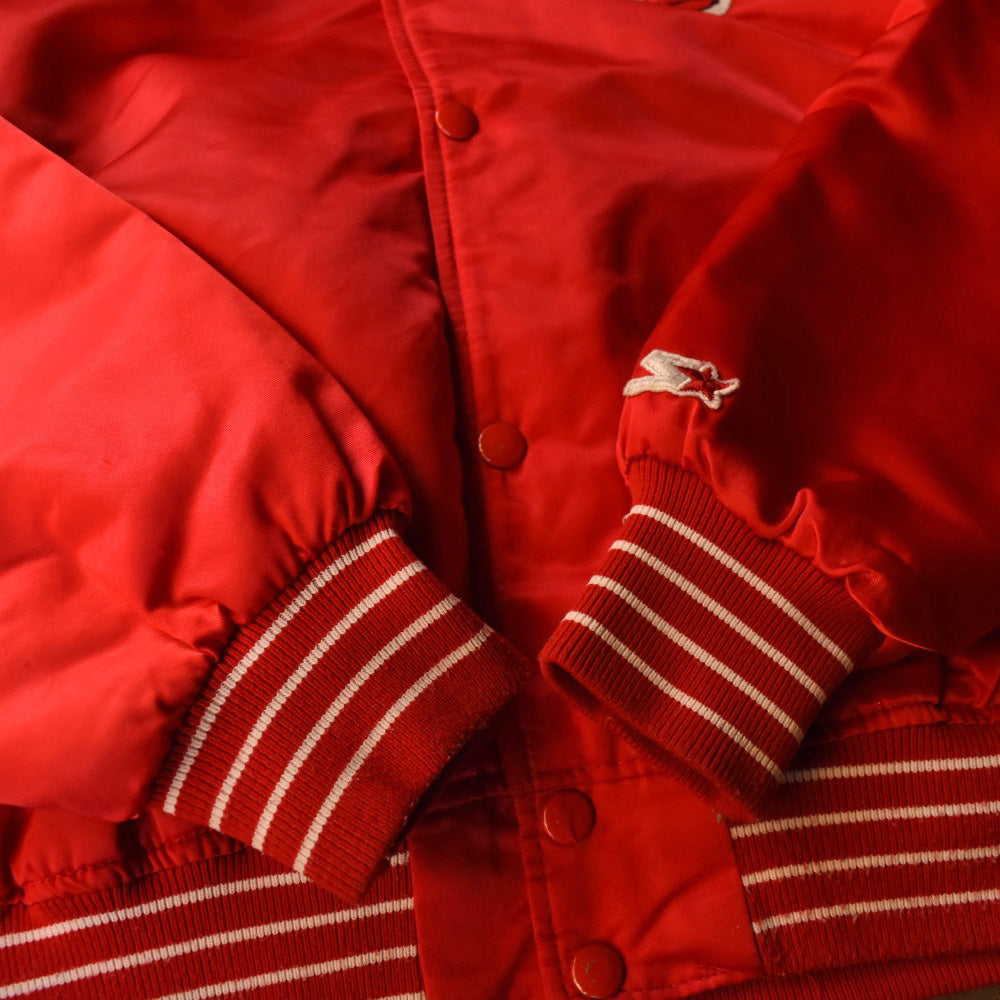 90’s Starter ブルズ サテンジャケット スタジャン 251118H