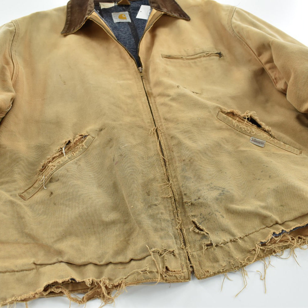 80’s Carhartt ボロ&フェード ブランケットライナー デトロイトジャケット 261030H