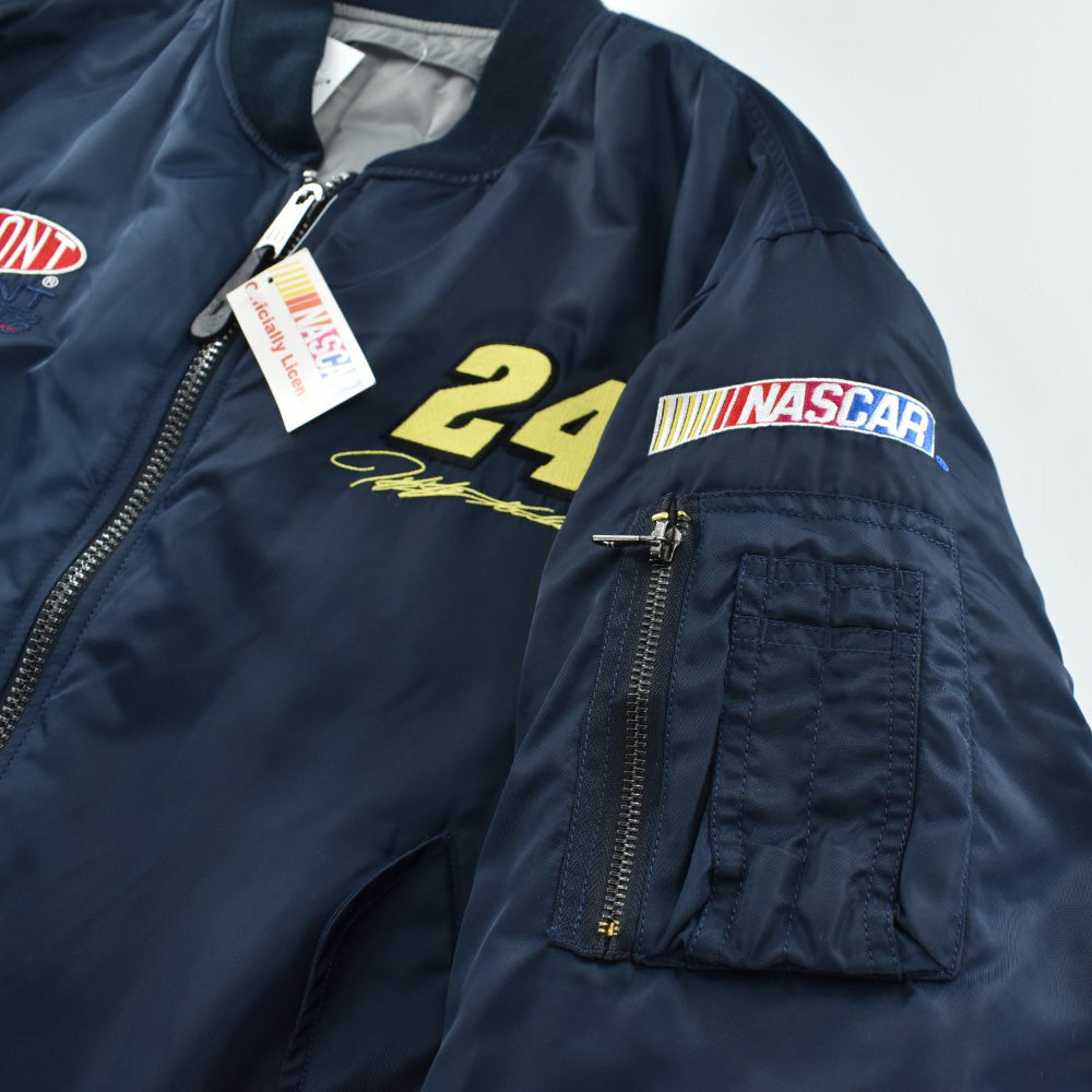 90’s N.O.S. NASCAR Jeff Gordon #24 DuPont MA-1 フライトジャケット 261020H