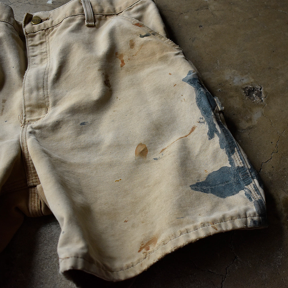 Y2K ペンキ！ Carhartt  ダック ショートパンツ 240627H