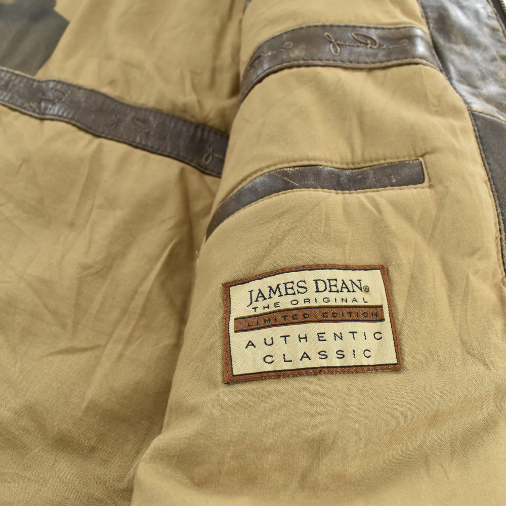 90's James Dean エイジング レザージャケット 260929H