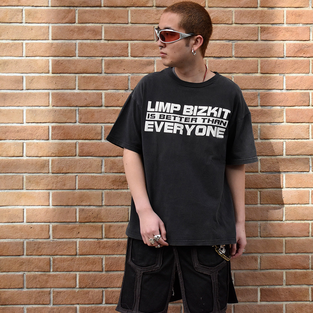 90's Limp Bizkit “IS BETTER THAN EVERYONE” Tシャツ 250110H