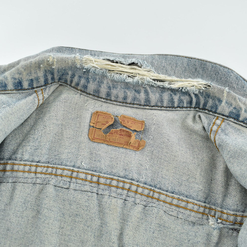 90's Levi's × Jeff Gaither "the LOUD PIPES" カスタム デニムベスト USA製 260612H