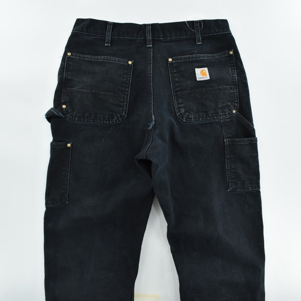 Y2K Carhartt ダブルニー ダックペインターパンツ 黒 USA製260908H