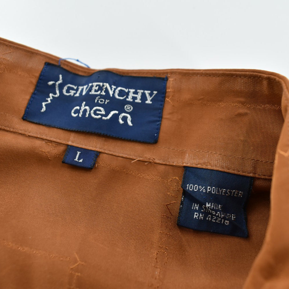 80's GIVENCHY for Chesa 総柄シャツ 260508H