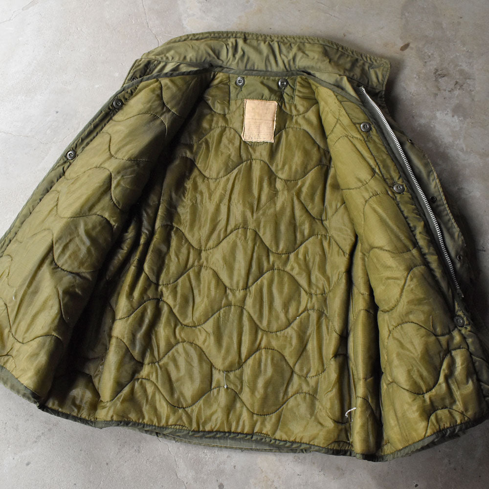 70’s U.S. Army M-65 フィールドジャケット アルミジップ ライナーセット 251014H