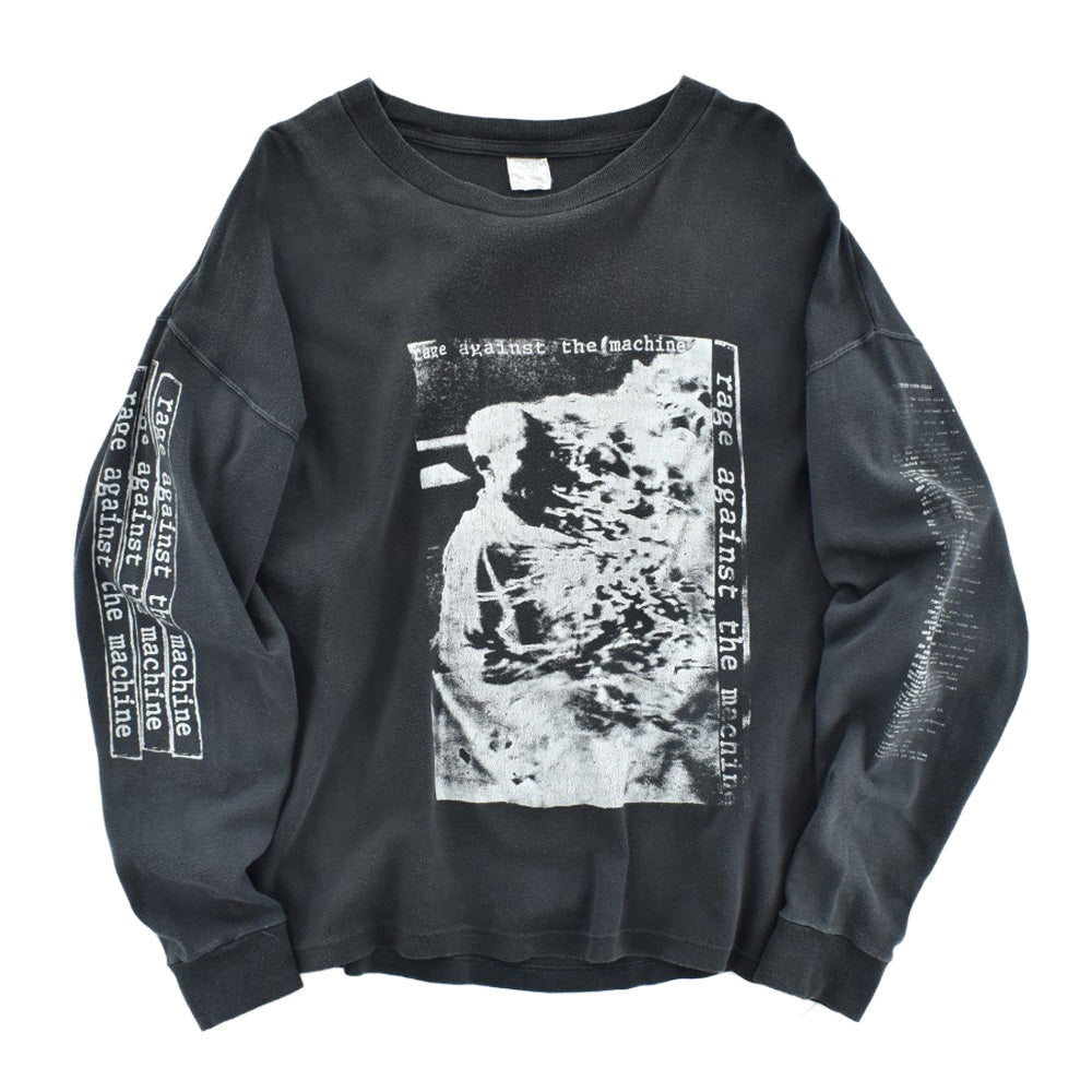 90's Rage Against the Machine "Bullet in the Head" ラップメタル ロックTシャツ 260818H