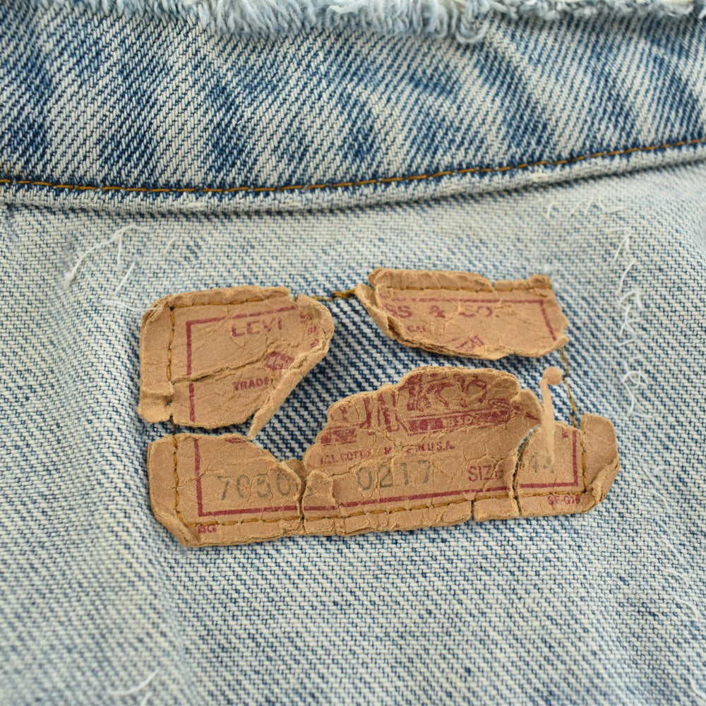 90's Levi's × Jeff Gaither "the LOUD PIPES" カスタム デニムベスト USA製 260612H
