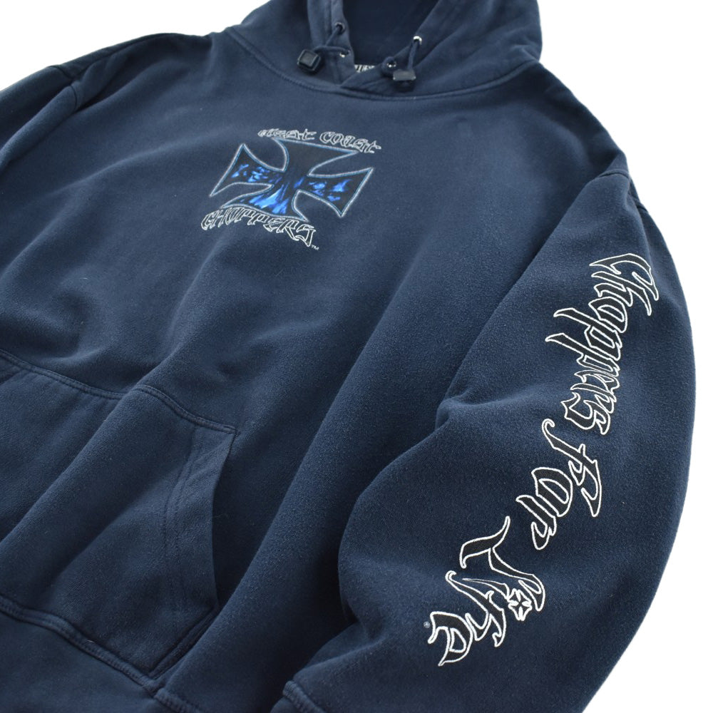 Y2K West Coast Choppers アイアンクロス チョッパーパーカー 260710H