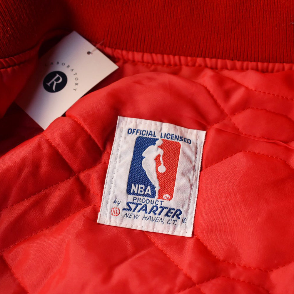 90’s Starter ブルズ サテンジャケット スタジャン 251118H