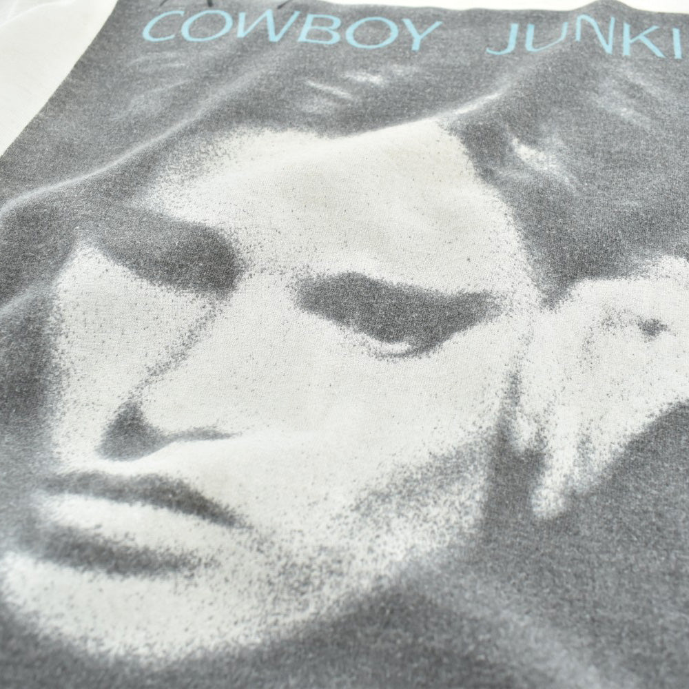 80's COWBOY JUNKIES "Margo Timmins" サイン入り ロックTシャツ 260630H