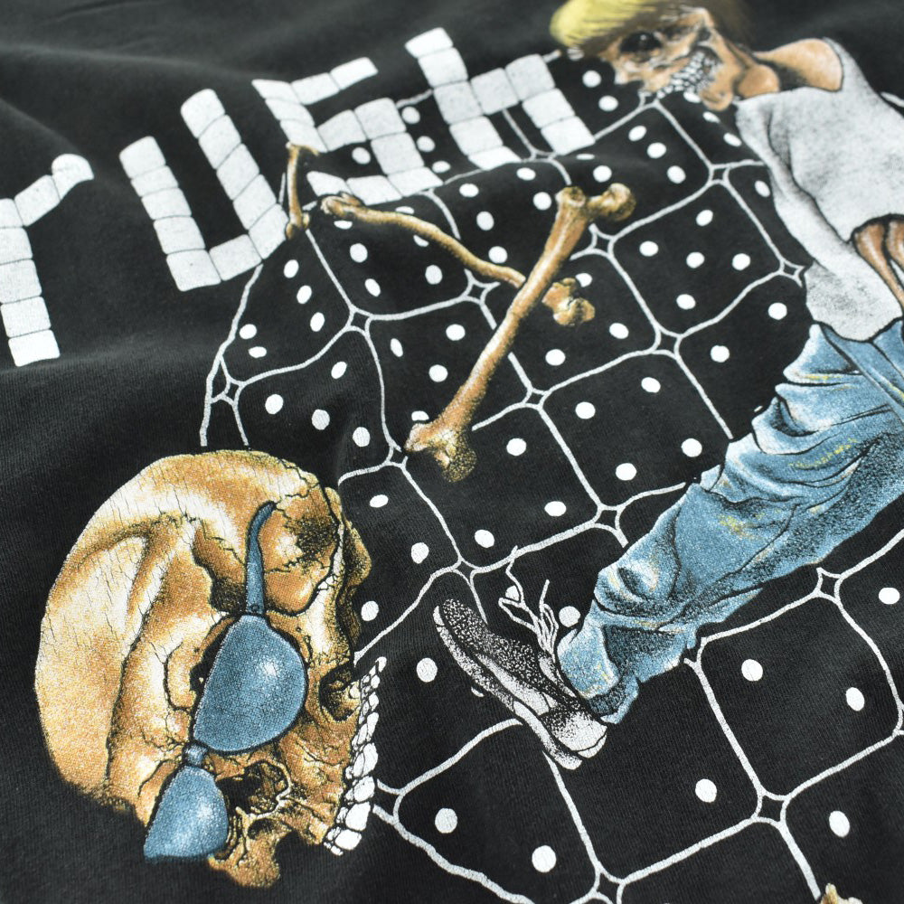90’s RUSH × Pushead “Roll The Bones” ロックTシャツ 260529HFK2
