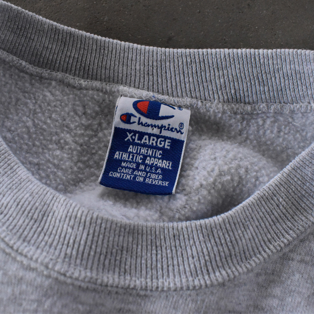 90’s Champion “NC WESLEYAN ATHLETIC DEPT” カレッジスウェット USA製 240322
