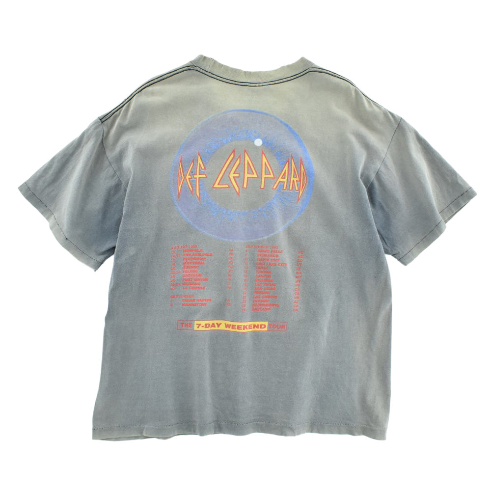 90's Def Leppard “Adrenalize” 7-Day Weekend Tour  ロックTシャツ 260512HFK2
