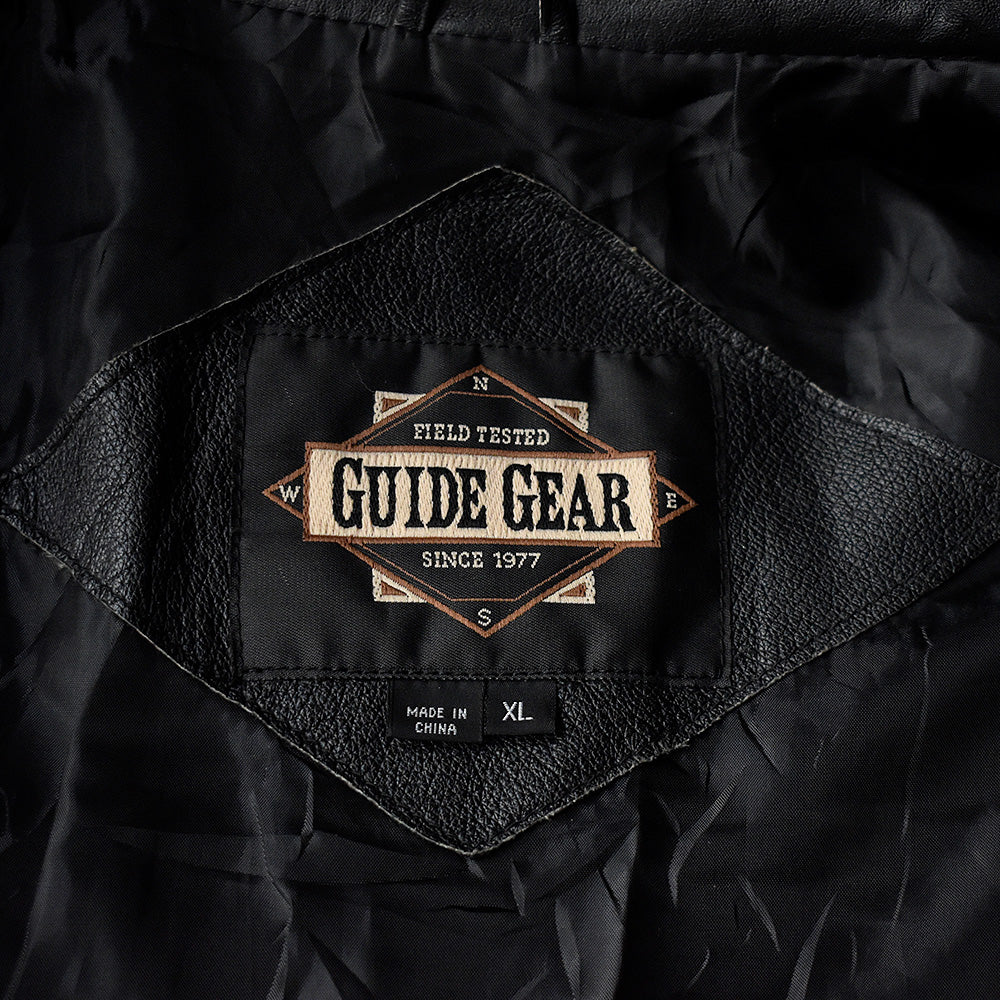 Y2K big size！GUIDE GEAR レザー テーラードジャケット 240320H