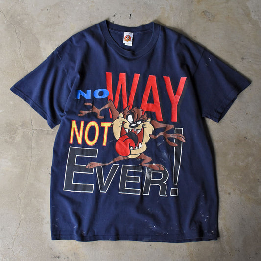 90’s Looney Tunes “TAZMANIAN DEVIL” キャラクターTシャツ 250604