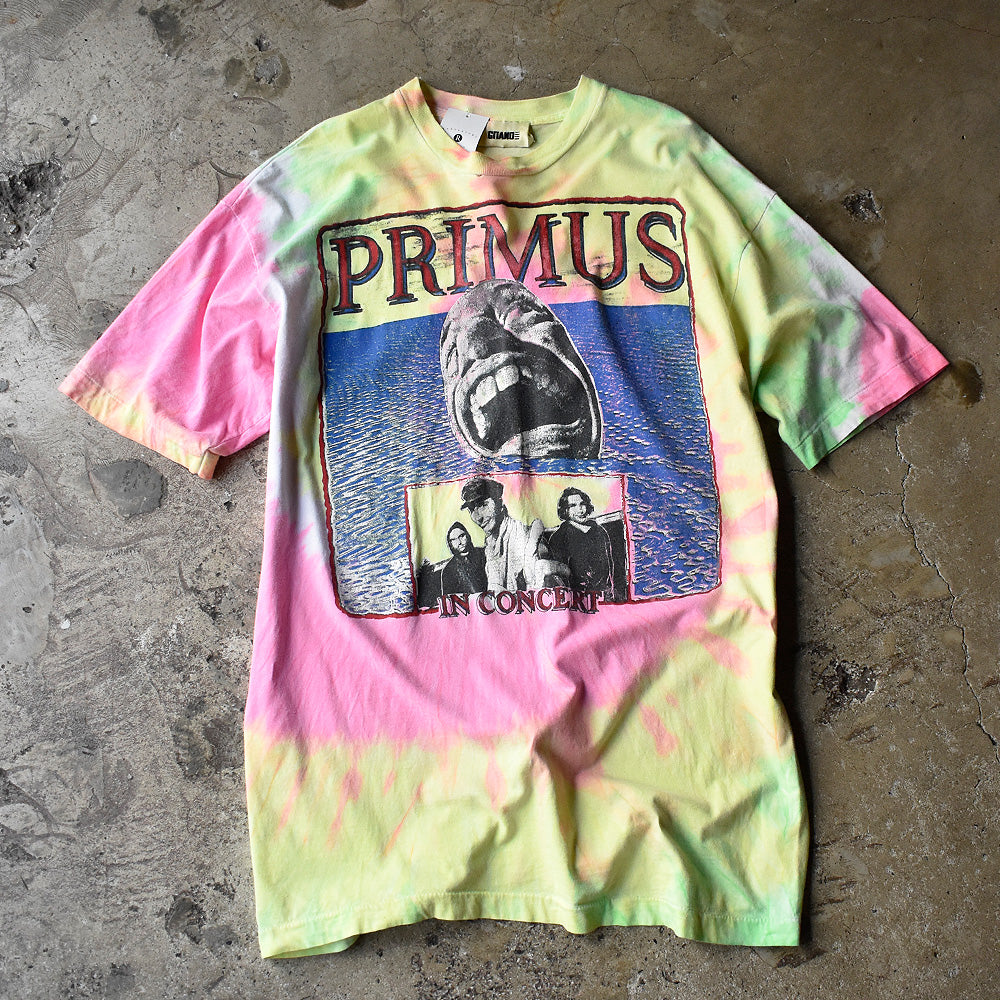 プライマス SUCKS ON TOUR 両面グラフィック タイダイTシャツ 90年代 シングルステッチ ヴィンテージ