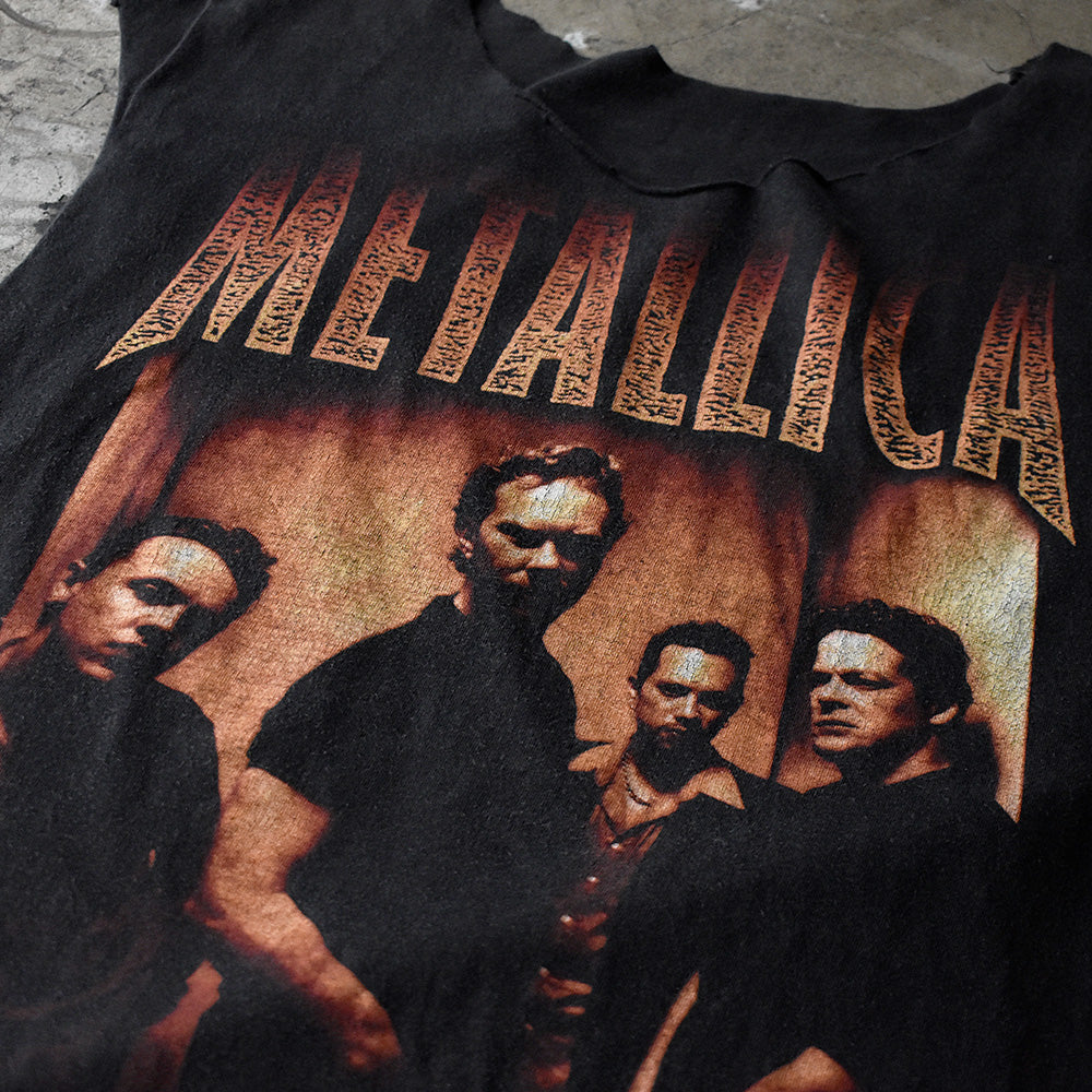 90's Metallica “SUMMER 1998 NORTH AMERICA” Tour カットオフTシャツ 240816H