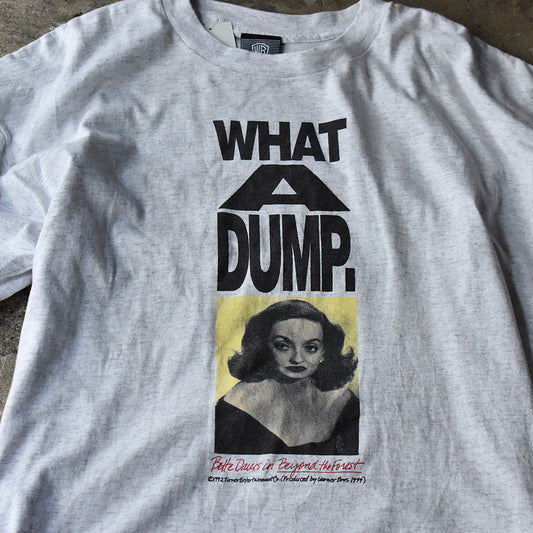 90's “Beyond the Forest“ Bette Davis “What a dump” ムービー Tシャツ 250713H