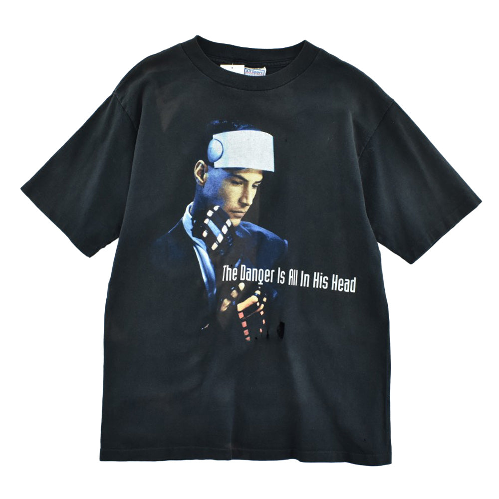90's Johnny Mnemonic "The Danger Is All In His Head" Movie ムービーT USA製 260313H
