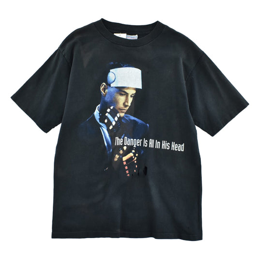 90's Johnny Mnemonic "The Danger Is All In His Head" Movie ムービーT USA製 260313H