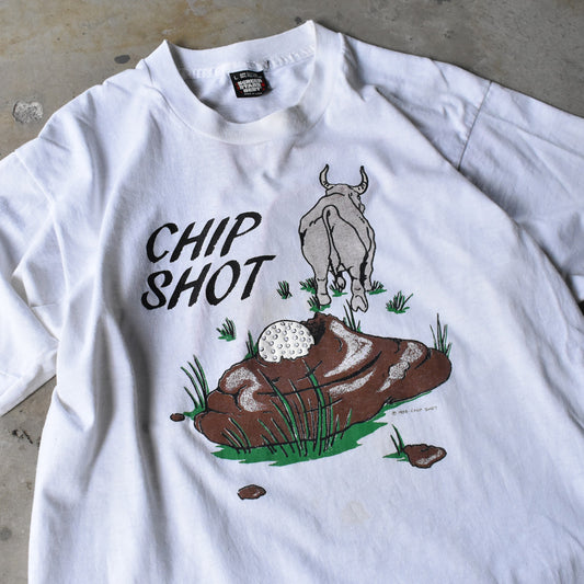 80’s SCREEN STARS “CHIP SHOT” Tシャツ USA製 240811